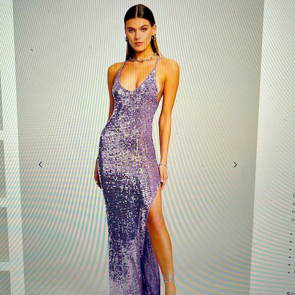 NWT retrofete Marie sequin crochet dress sold out